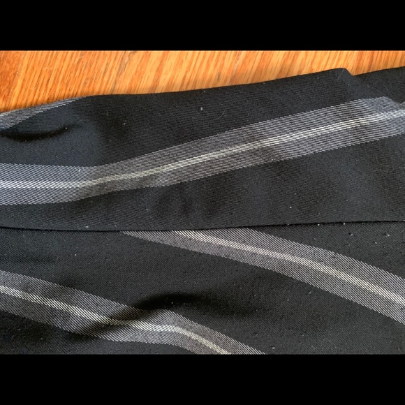 LOFT Striped Cropped Trouser Size 0 - Picture 5 of 5